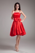 Apple Red Bridesmaid Dresses
