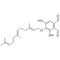 １，２−ベンゼンジカルボキシアルデヒド、３，５−ジヒドロキシ−４  -  ［［（２Ｅ、６Ｅ）−３，７，１１−トリメチル−２，６，１０−ドデカトリエニル］オキシ］  - （９Ｃｌ）ＣＡＳ １４５２２−０５−５