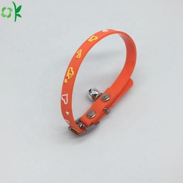 Wholesale Lovely Waterproof Silicone Pet Collars