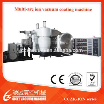 CICEL supply glass bangles vacumm coating machine/golden vacuum coating machine