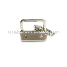 Fashion High Quality Metal Nickel 1 Inch Key FOB Hardware