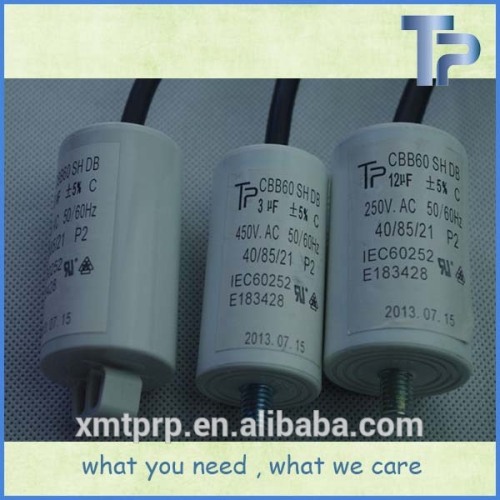 motor capacitor cbb60 150uf 250v