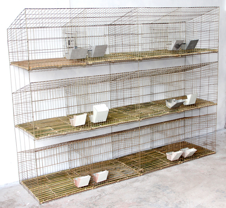 High  Quality Hot sell Easy Clean Rabbit Cage(Factory)