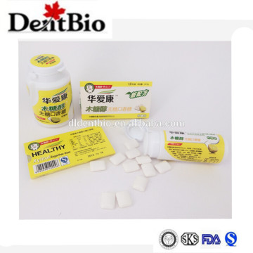 Sugar free chewing gum aspartame free