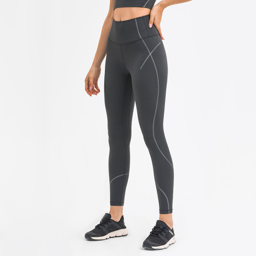 Enkellange Power Flex-legging met hoge taille