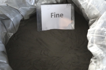 Reclaimed aluminum are selected using fesi powder