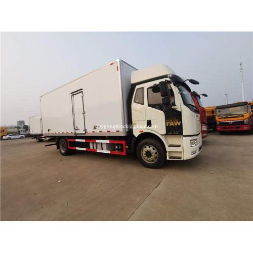 FAW refrigerated truck for food transportation