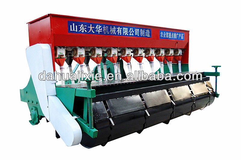 Rotary tillage fertilizing and seeding machine