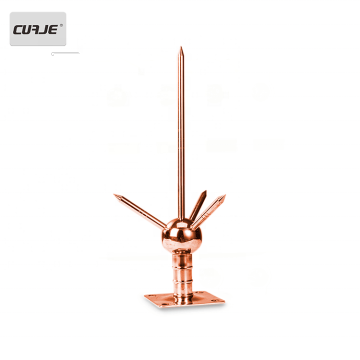 Copper Lightning Rods and Detectors