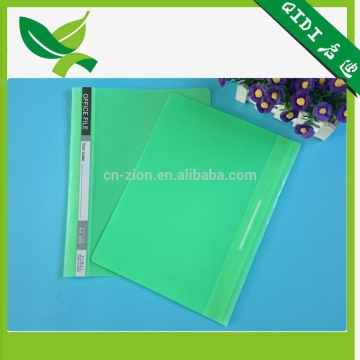 Hard cover plastic file folder