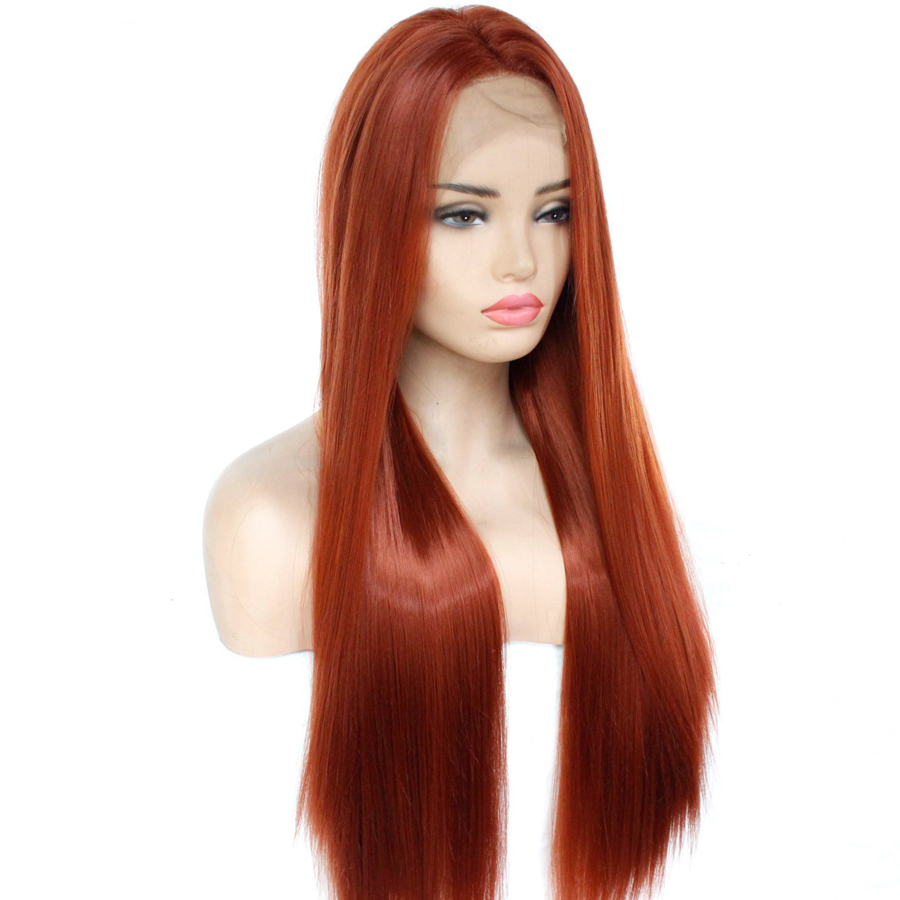 Straight Human Hair Wigs 350 Color 13X4 Lace Frontal Wig Highlight Lace Front Human Hair Wigs For Women