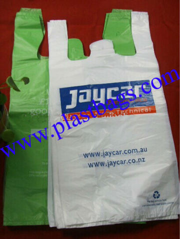 HDPE Environmental plastic shopper bags