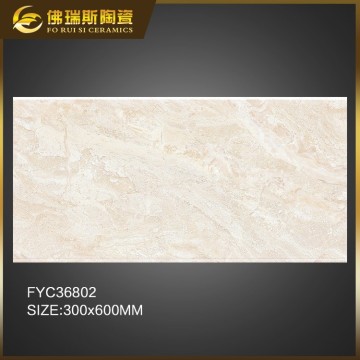 300x600mm ceramic galzed marble tile flooring and bathroom flooring tile design