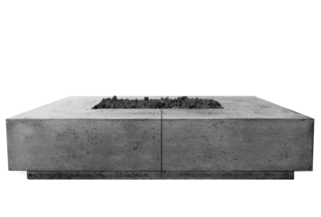 96" Outdoor Concrete Fire Table