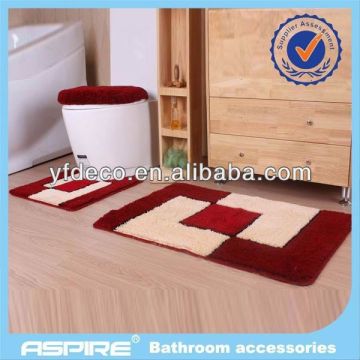 decrative acrylic tufted bath mat