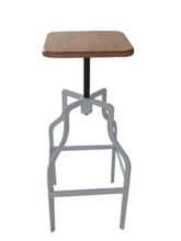 vintage industrial bar stools