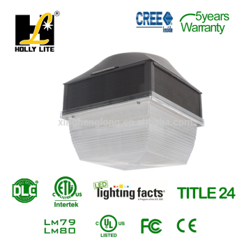 Square Gas Station LED canopy lighting fixtures