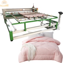 China Price of Industrial Computerized Long Arm Single Head Needle Comforter Quilting Sewing Machine