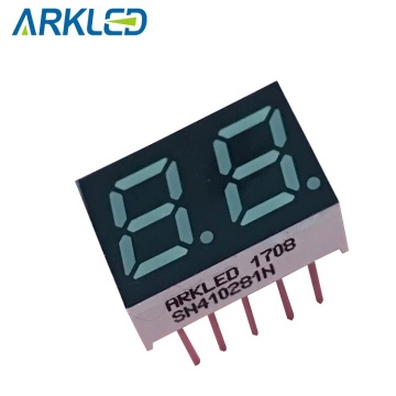 0.28 inch two digits led display PG color