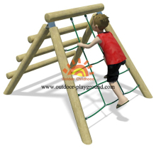 Scramble Climber Equipment Playground On Park For Kids