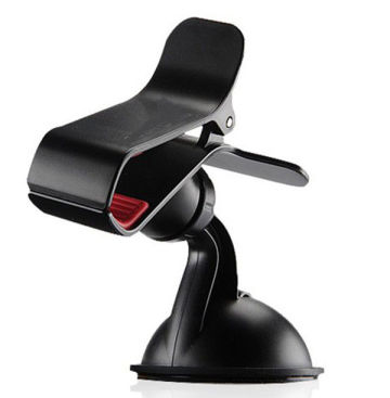 For Iphone 5 / Samsung N7100 / Htc Windshield Apple Iphone Car Holder With Rotating 360 Degree