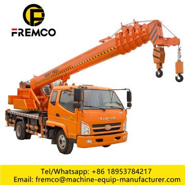 Offical Hydraulic Truck Cranes 6 Ton