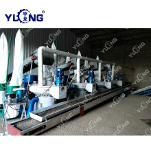 Popular brand wood dust pellet making machine line