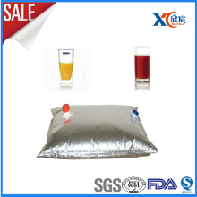 High quality laminated material plastic beverage bag