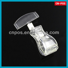 plastic pop display clips for supermarket hanging