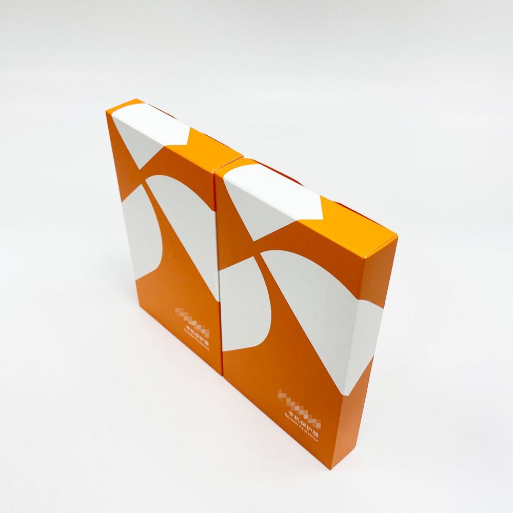 Mobile phone tempered film packaging boxes