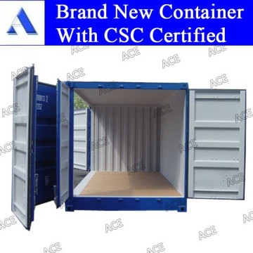 Side opening shipping container