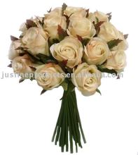 Artificial Wedding Rose (11"H Rose Bouquet of 26 Flowers )