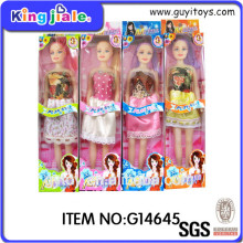 Professional manufacturer supplier plastic toys japanese dolls