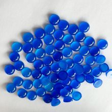 Natural Agate Blue Chalcedony Round Cabochon Loose Stones