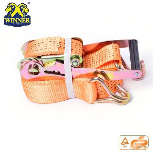 Industriële Truck Tie Down Ratchet Cargo Straps intrekbare riem