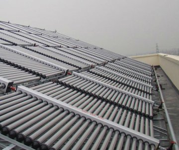 Commercial solar water heater system