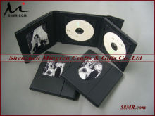 Wedding Leather CD DVD Cover,Black PU CD Case