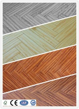 New Knifed Pattern Hardwood Flooring for Radom Install with CE