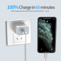 Chargeur 18w 20w type c pour téléphones portables