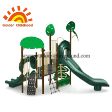 غابة نمط Playgrounnd في الهواء الطلق معدات للأطفال