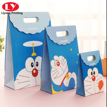 Doraemon tote cartoon gift bag for children