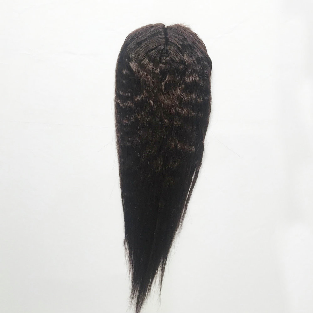 High Quality Africa Hair High Temperature Fiber 4 Bundles Full Head Synthetic Hair With Closure