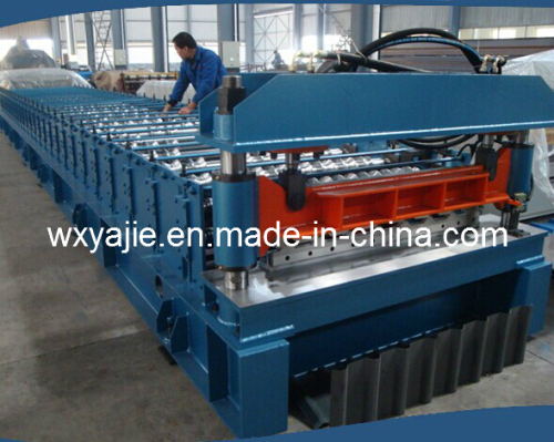 Wuxi Factory Wall Panel Cold Roll Forming Machine with Hydraulic Cutting