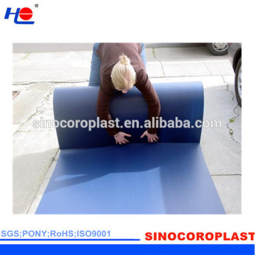 lightweight and stronger fluted plastic sheets for floor protection