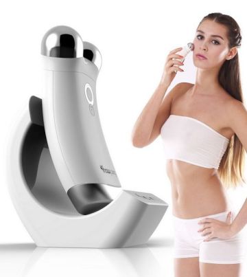 portable high frequency ultrasonic galvanic facial machine