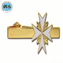 Wholesale gold plated custom metal tie clip