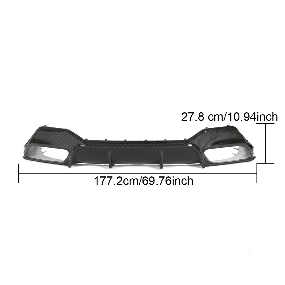 DRY Carbon Rear Bumper Diffuser Lip For BMW 8Series G14 G15 M850i M-Sport 2018 - 2022