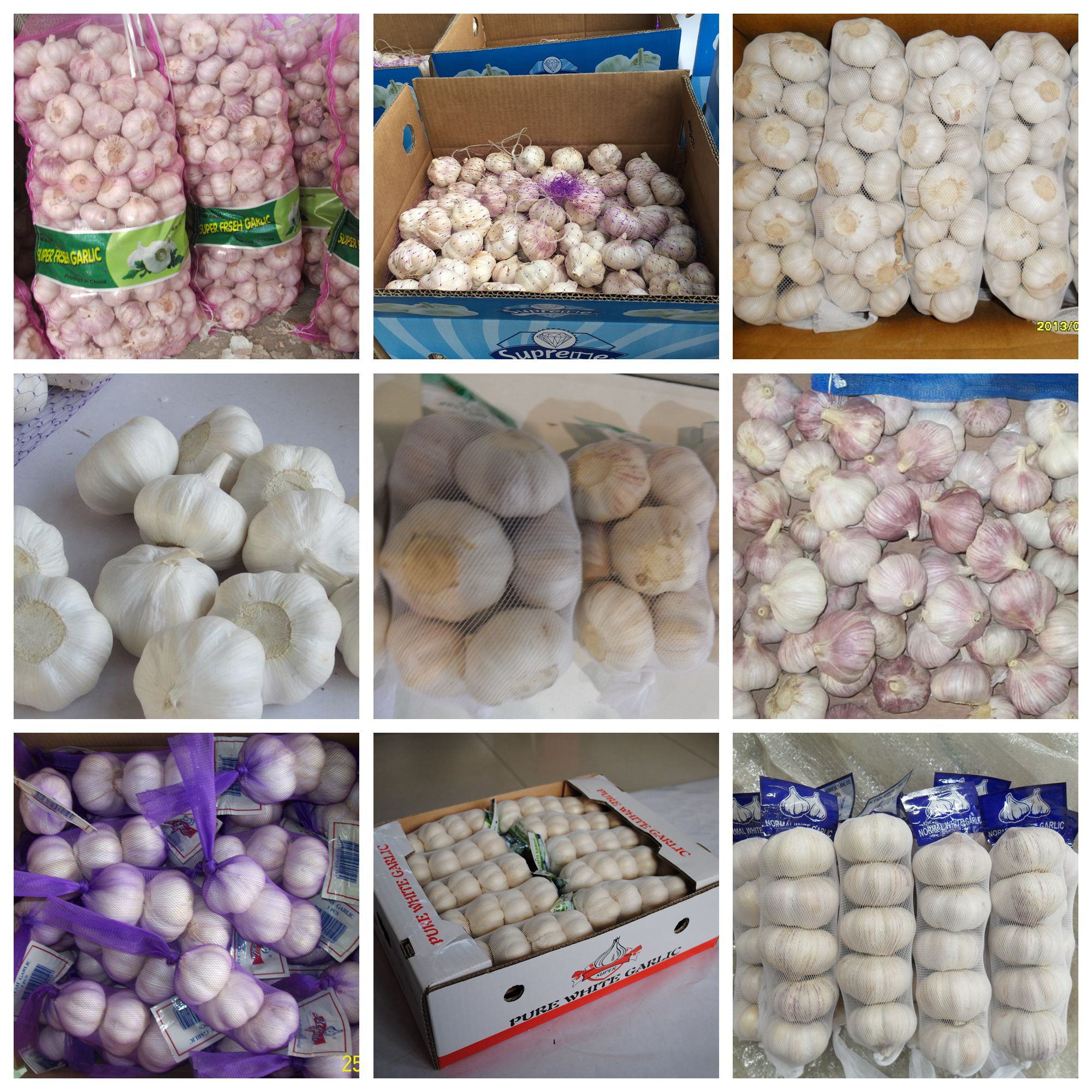 High quality fresh garlic 2021 new price elephant alho brasil,SURINAM