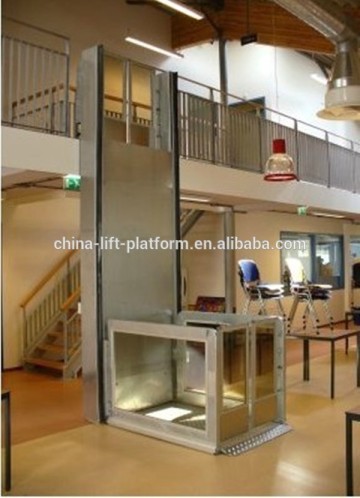 250 kg scissor lift platform for disabled wheelchair lift