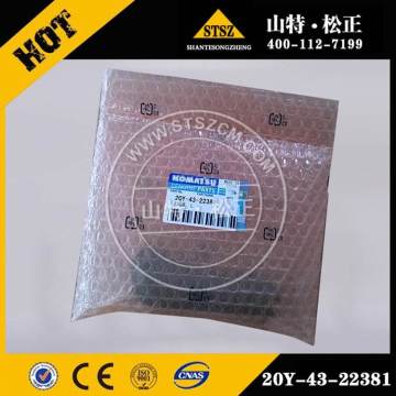 Pemegang Kiri 20Y-43-22381 untuk Aksesori Penggali PC200-7